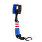 Magnetic Clip Golf Brush - USA Flag Design - Easy Access