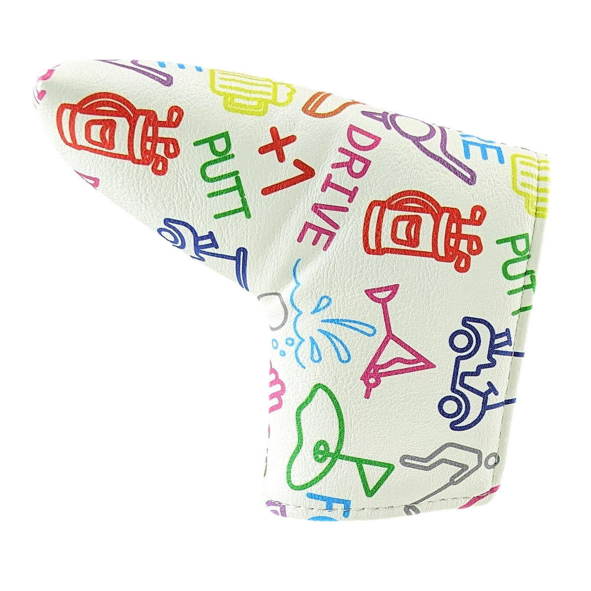GOLF ICONS Pattern - BLADE Putter Headcover