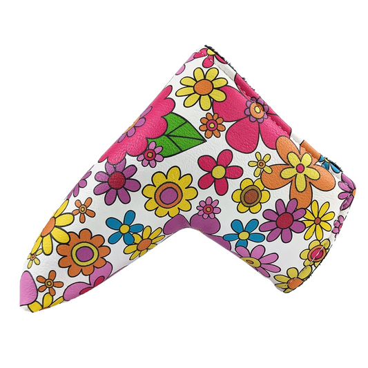 Flowers Pattern - Blade Putter Head Cover