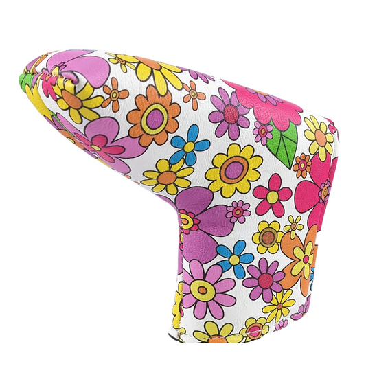 Flowers Pattern - Blade Putter Head Cover