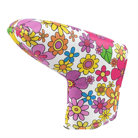 Flowers Pattern - BLADE Putter Headcover