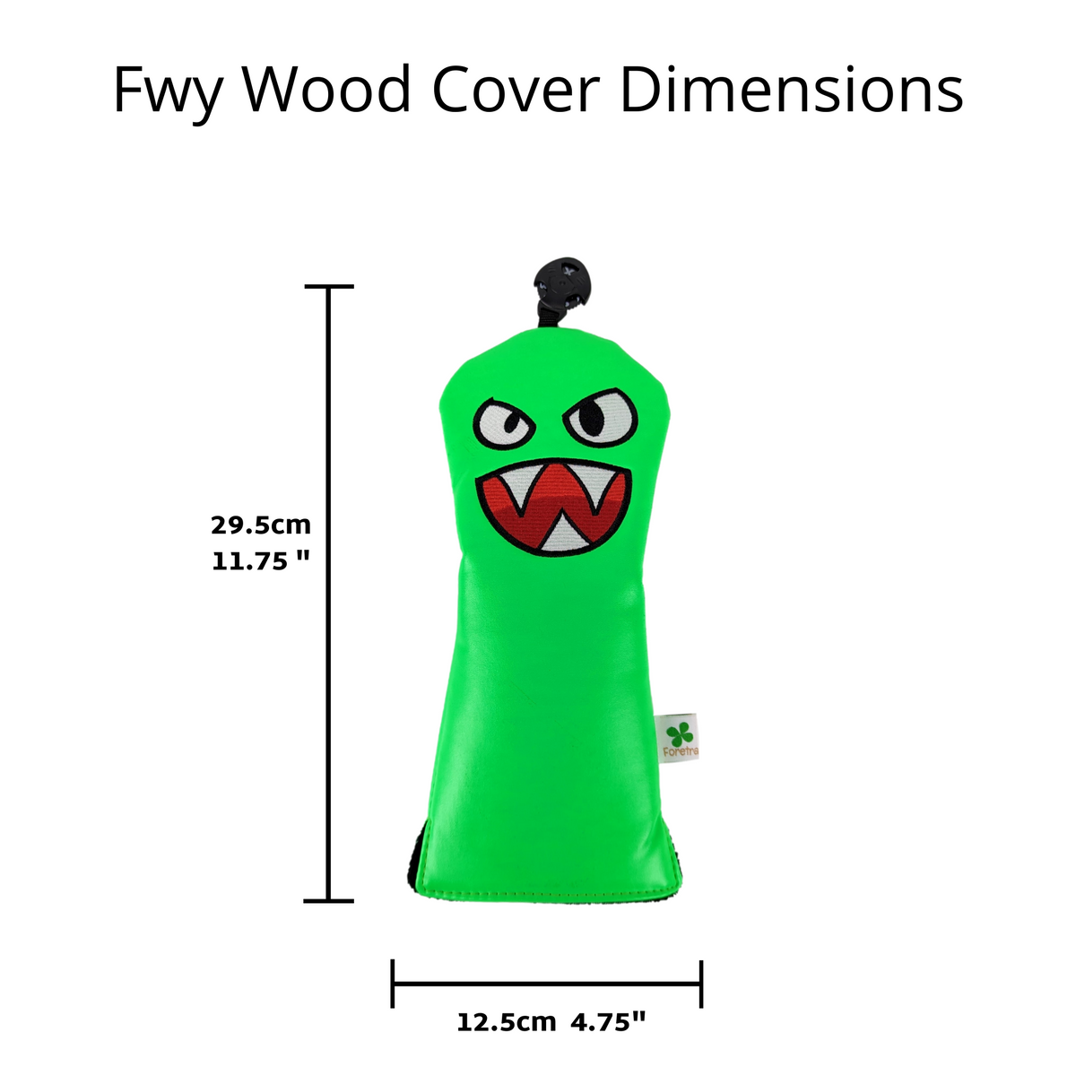 Green Monster - Fairway Wood Head Cover